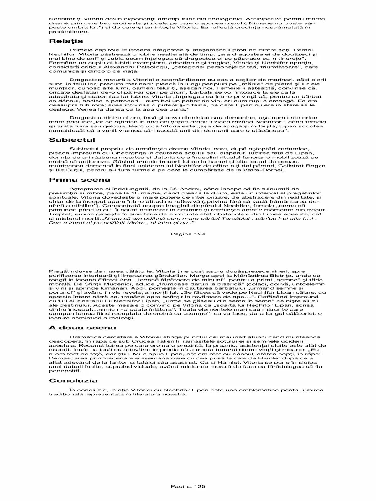 Exemplu de comentariu literar complet pentru Baltagul - explicat în carte